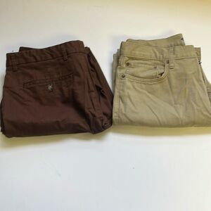 Old Navy pants men's size 33 waist, lot of 2x pair